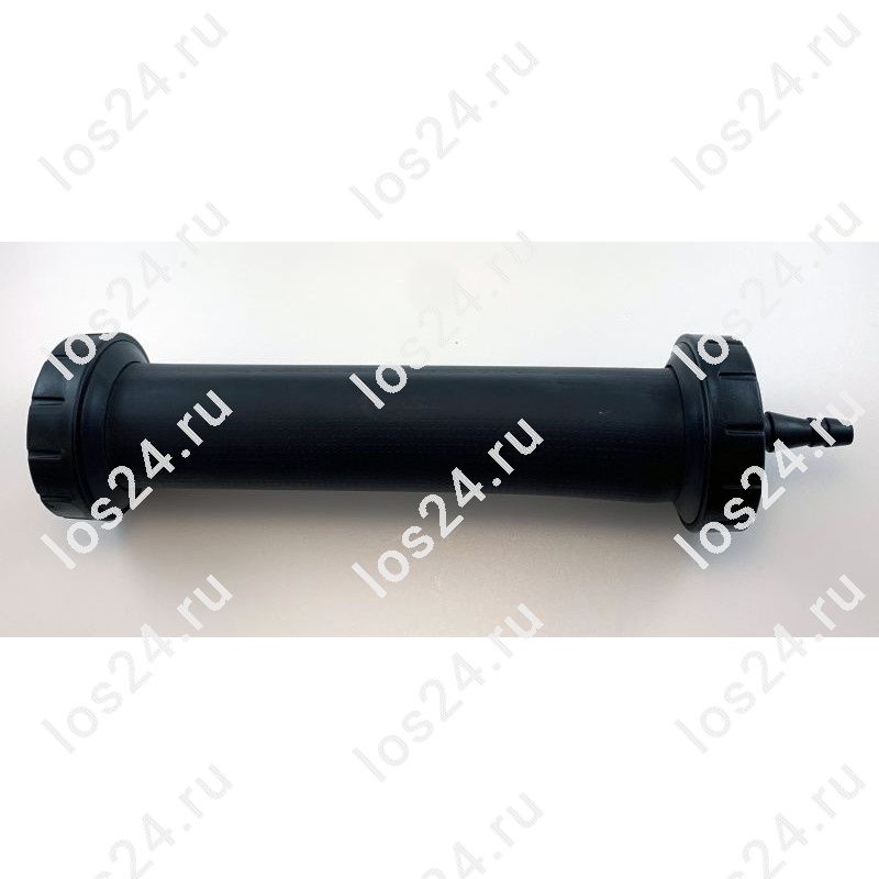 Hailea Air Stone BQ-24, распылитель мембранный цилиндр, черный, в пластиковом корпусе, для рыбоводства и прудов (утяжелённый) 65*240мм